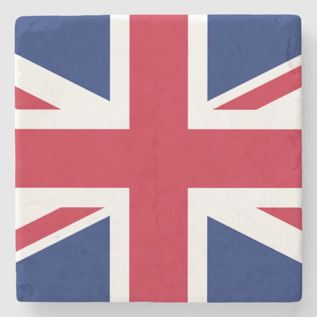 Dessous-de-verre En Pierre Drapeau Royaume-Uni  (Devant)