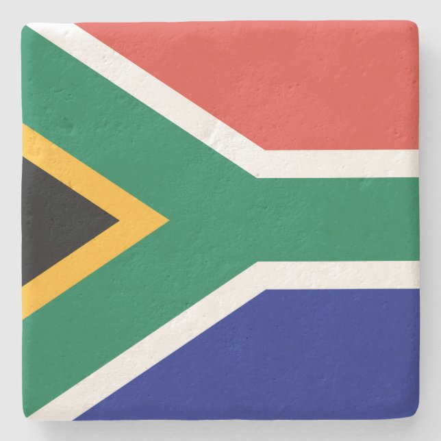 Dessous-de-verre En Pierre Drapeau sud-africain (Devant)