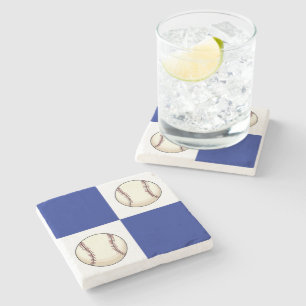 Dessous-de-verre En Pierre Drôle Modèle photo de baseball