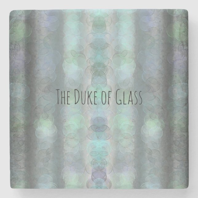 Dessous-de-verre En Pierre Duc de Verre  (Devant)