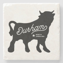 Durham NC Bull Stone Dessous de verre