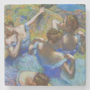 Dessous-de-verre En Pierre Edgar Degas - Danseuses bleues