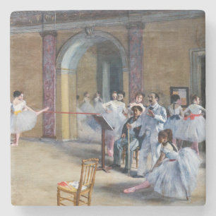 Dessous-de-verre En Pierre Edgar Degas - Foyer de danse, Opéra rue Le Peletie