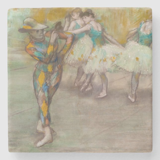 Dessous-de-verre En Pierre Edgar Degas - Harlequin Dance (Devant)