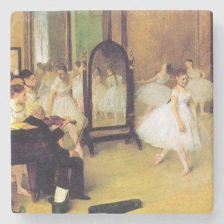 Dessous-de-verre En Pierre Edgar Degas | la classe de danse