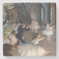 Edgar Degas - La répétition du ballet sur scène