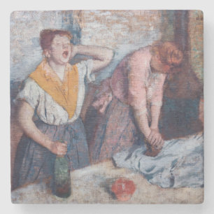 Dessous-de-verre En Pierre Edgar Degas - Les repasseuses