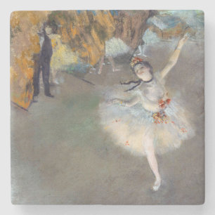 Dessous-de-verre En Pierre Edgar Degas - L'Étoile / Danseuse sur scène
