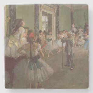 Dessous-de-verre En Pierre Edgar Degas  The Dancing Class, c.1873-76