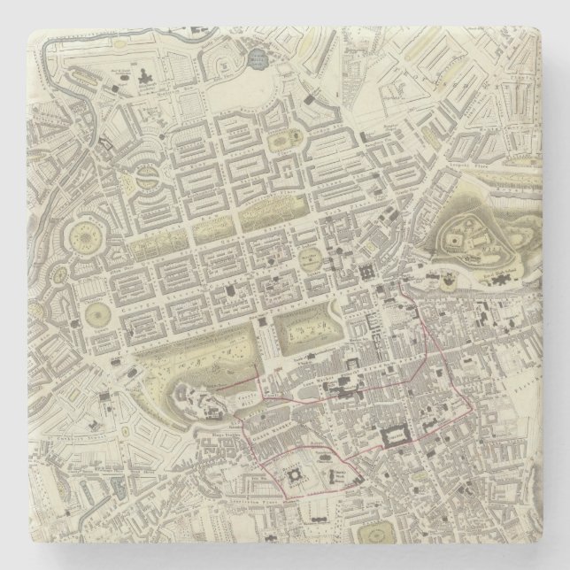 Dessous-de-verre En Pierre Edimbourg (Devant)