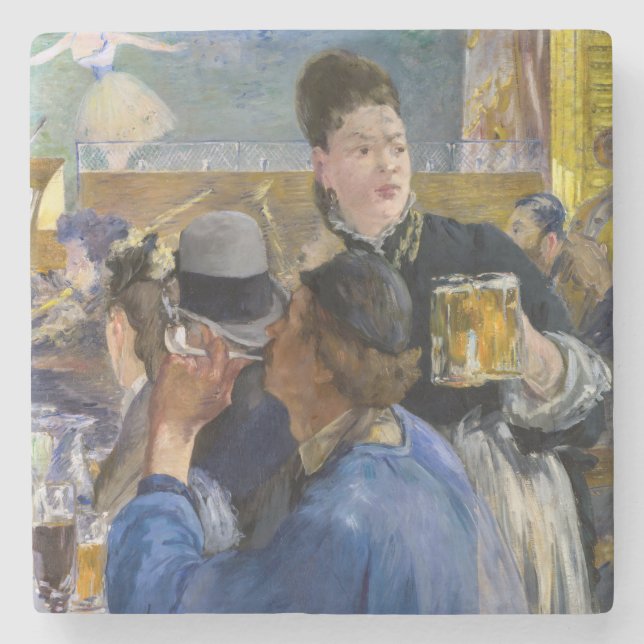 Dessous-de-verre En Pierre Edouard Manet - Coin d'un Café-Concert (Devant)