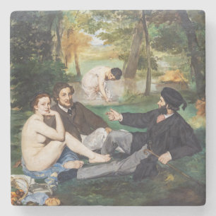 Dessous-de-verre En Pierre Edouard Manet - Le déjeuner sur l'herbe