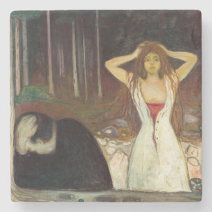 Dessous-de-verre En Pierre Edvard Munch - Ashes