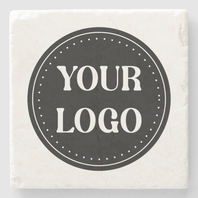 Dessous-de-verre En Pierre élégant, contemporain, poli et personnalisable (Devant)