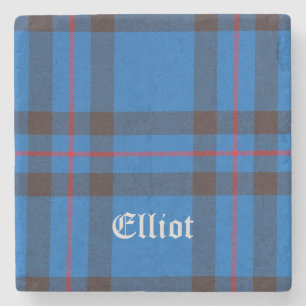 Dessous-de-verre En Pierre Elliot, Elliot Tartan, Elliot Clan, Elliot
