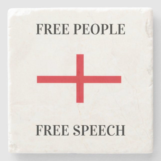 Dessous-de-verre En Pierre Ensemble de Dessous de verre patriotes anglais (Devant)