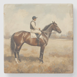 Dessous-de-verre En Pierre Équestre