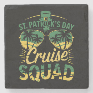 Dessous-de-verre En Pierre Équipe de croisière de la Saint-Patrick appariemen