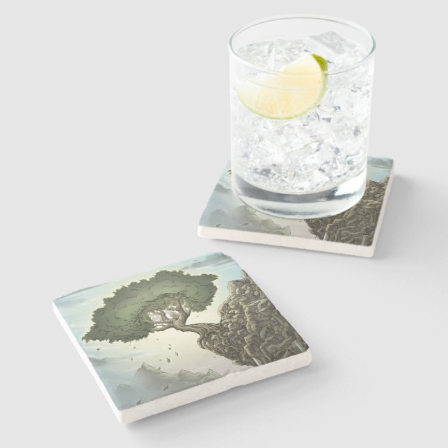Dessous-de-verre En Pierre Espoir impossible (Côté)