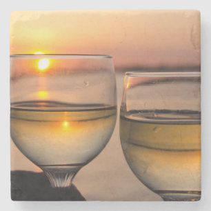 Dessous-de-verre En Pierre États-Unis, Tennessee, Mississippi River près de