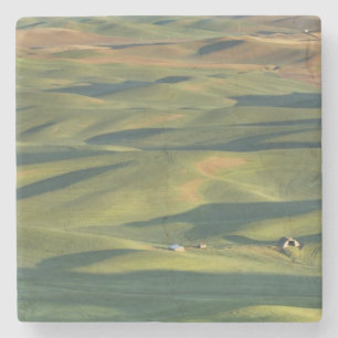 Dessous-de-verre En Pierre États-Unis, WA, Comté de Whitman, Champs de la fer