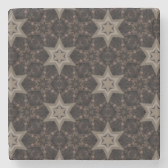 Dessous-de-verre En Pierre Étoiles (Devant)