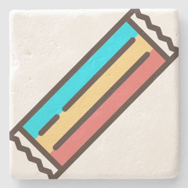 Dessous-de-verre En Pierre étouffant (Devant)