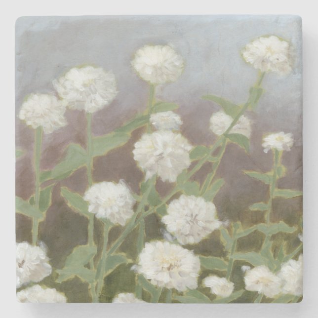 Dessous-de-verre En Pierre Étude du jardin botanique I (Devant)