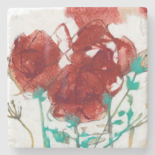 Dessous-de-verre En Pierre Expression I de fleur