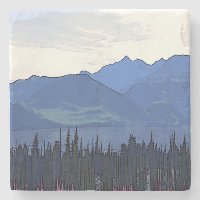 Dessous-de-verre En Pierre Extrême-Nord été (Devant)