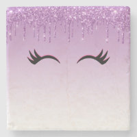 Eyelashes rose et noir élégant sur Parties scintil