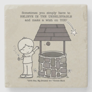 Dessous-de-verre En Pierre Faites un voeu sur vous !