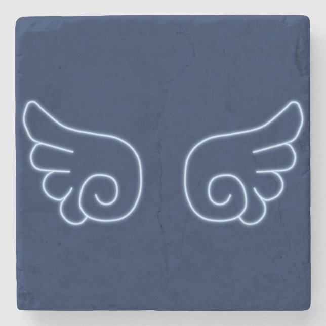 Dessous-de-verre En Pierre Falln Chibi Angel Wings (Devant)