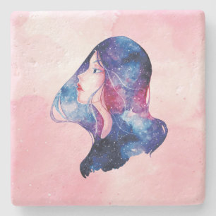 Dessous-de-verre En Pierre Femme