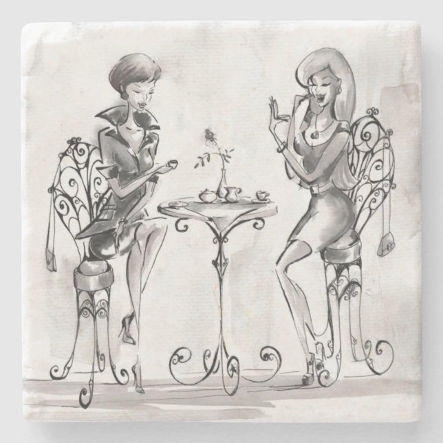 Dessous-de-verre En Pierre Femmes (Devant)