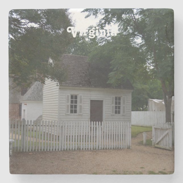 Dessous-de-verre En Pierre Ferme de Williamsburg (Devant)