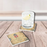 Dessous-de-verre En Pierre Fête d'anniversaire à thème Pirate<br><div class="desc">Ahoy, mateys ! Protégez vos tables de trésor avec nos Dessous de verre de pierre à thème Pirate Anniversaire ! Ces dessous de verre robustes s'ajoutent parfaitement à la célébration sur le thème des pirates, avec leur design audacieux avec crâne et os croisés, coffres au trésor et arrière - plan...</div>