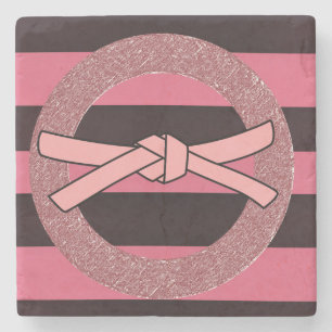 Dessous-de-verre En Pierre Fête des mères Dessous de verre en pierre de marbr