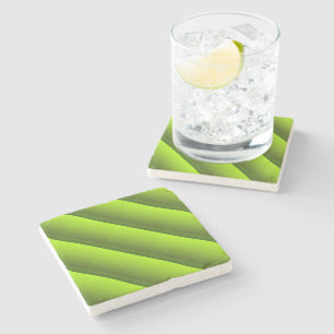 Dessous-de-verre En Pierre Feuillage vert