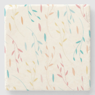 Dessous-de-verre En Pierre feuille d'arbre