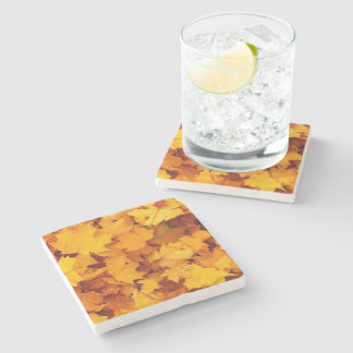 Dessous-de-verre En Pierre Feuilles d'automne