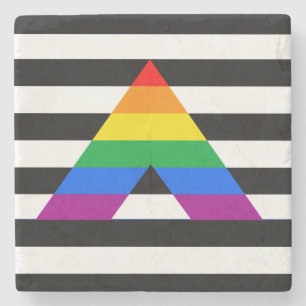 Dessous-de-verre En Pierre FIERTE STRAIGHT ALLY 2014 PRIDE.png
