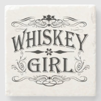 Fille rustique de whiskey