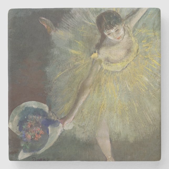 Dessous-de-verre En Pierre Fin d'Edgar Degas | d'un arabesque, 1877 (Devant)