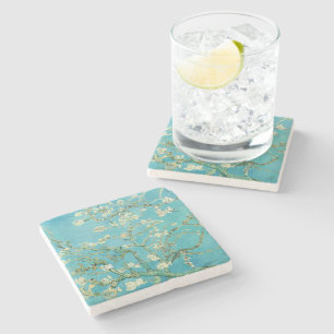 Dessous-de-verre En Pierre Fleurs d'amandes   Vincent van Gogh
