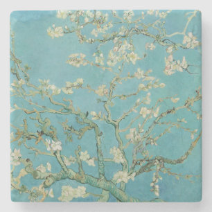 Dessous-de-verre En Pierre Fleurs d'amandier par Vincent Van Gogh Beaux-arts