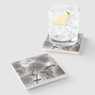 Dessous-de-verre En Pierre Fleurs de cerisiers