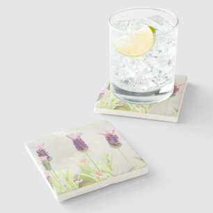Dessous-de-verre En Pierre Fleurs de lavande
