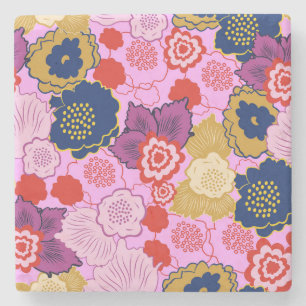 Dessous-de-verre En Pierre Fleurs de printemps