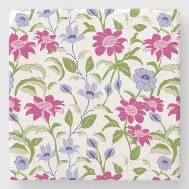 Dessous-de-verre En Pierre Fleurs de printemps (Devant)